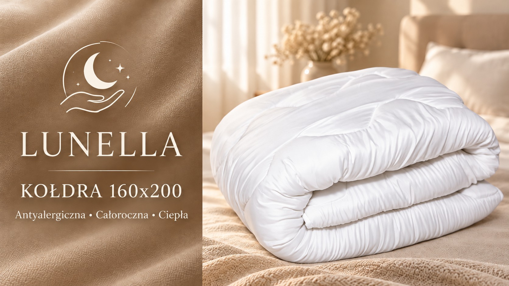 kołdra 160x200 lunella